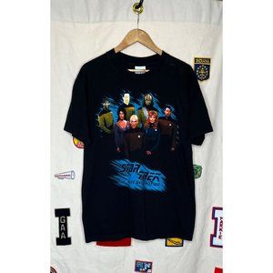 Star Trek The Next Generation Black T-Shirt: L